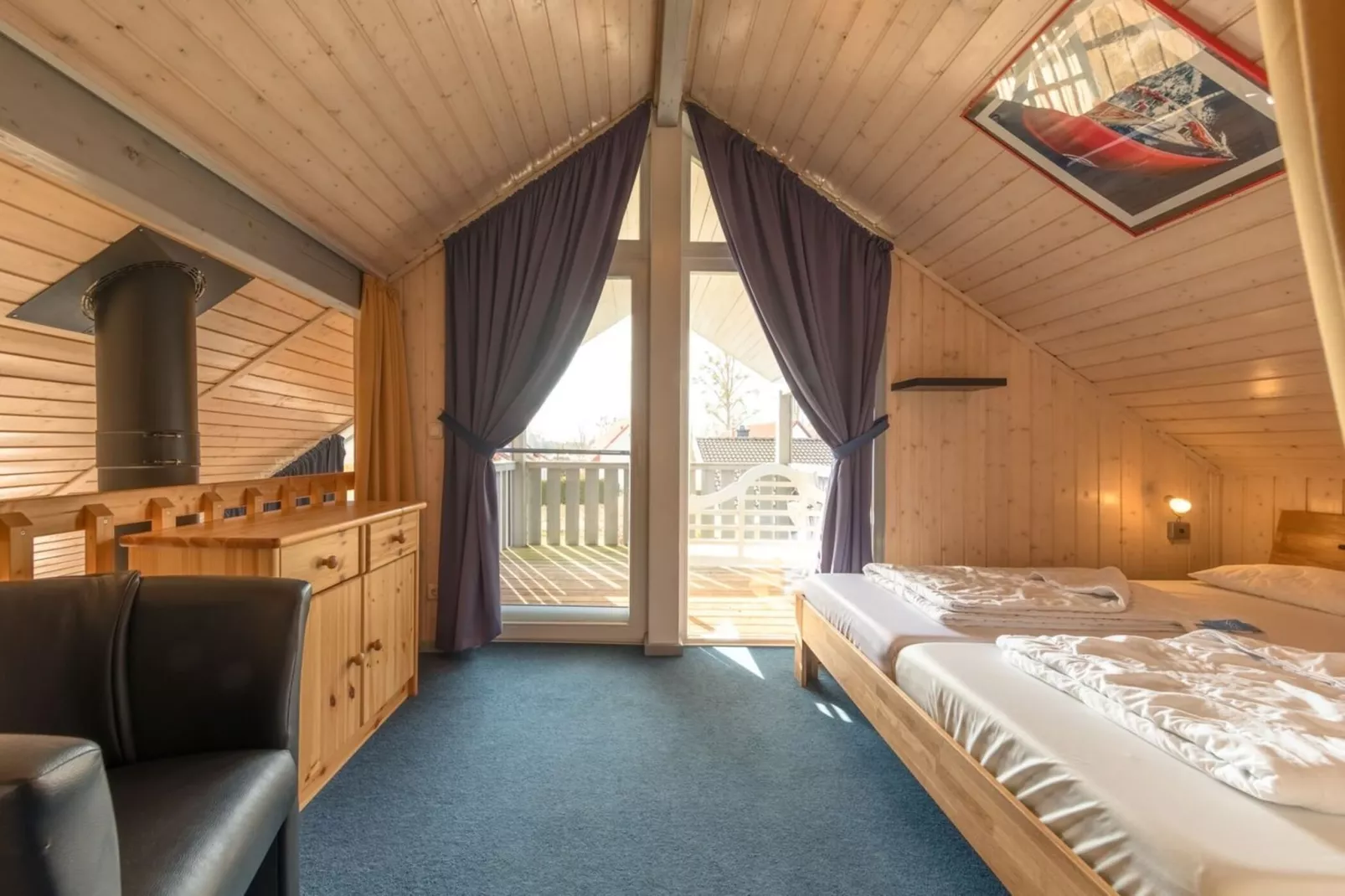 Ferienhaus Seeschwalbe-Classic 90 qm 73a-Schlafzimmer