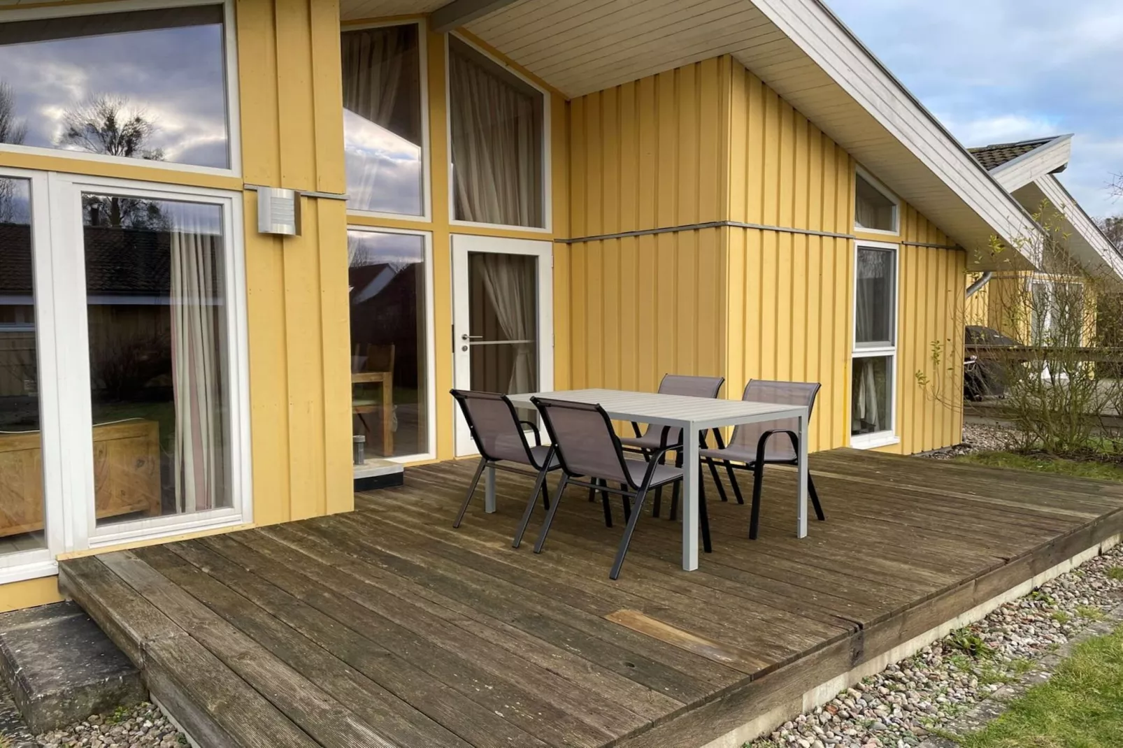Ferienhaus Seeschwalbe-69a-Terrasse / balcon