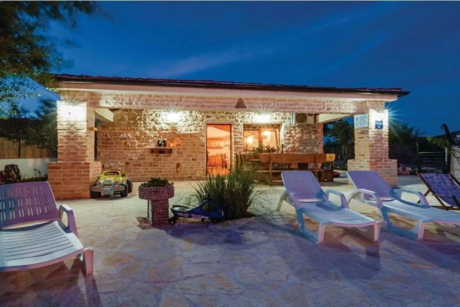 Holiday House Šimun - Three bedroom Holiday house with pool-Piscine