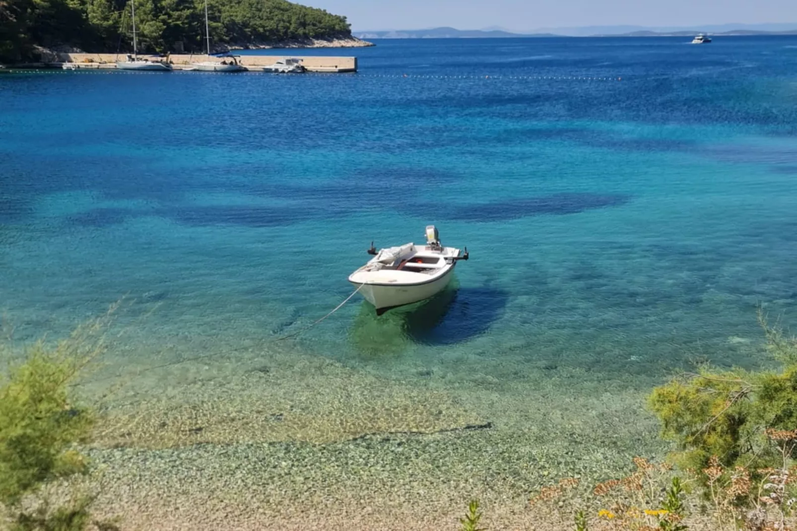 Apartments Stiniva Hvar - One Bedroom Apartment With Terrace (A1)-Outdoor