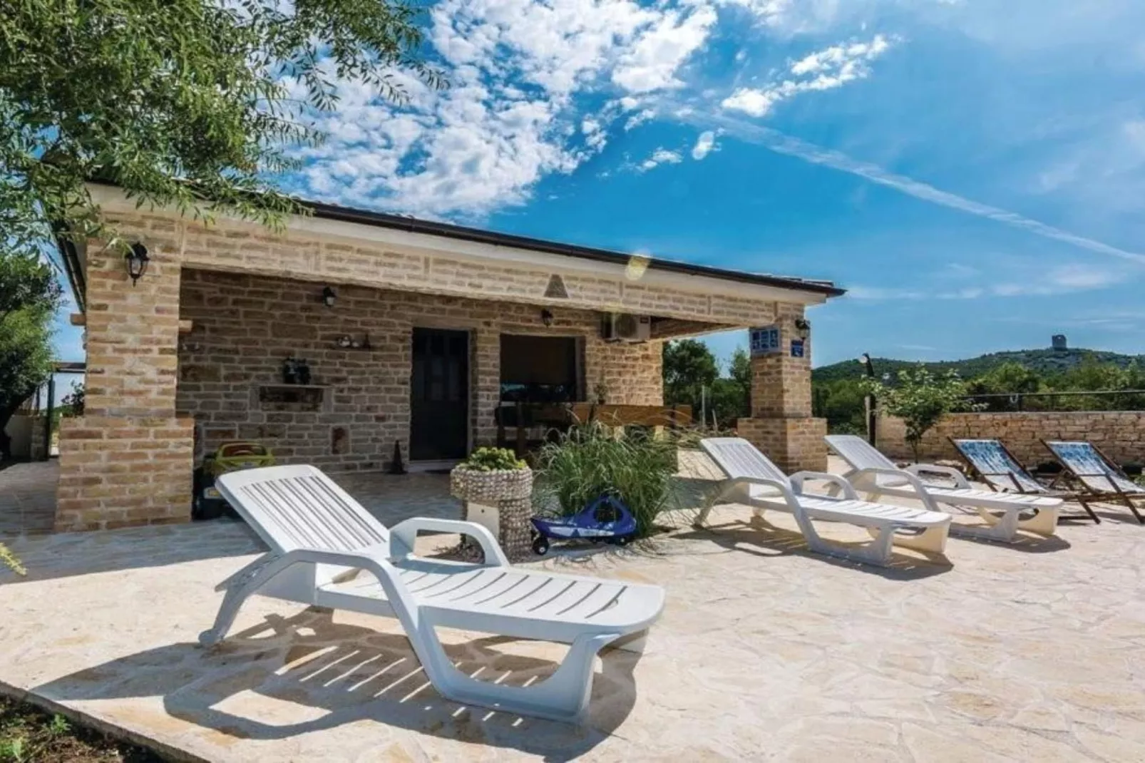 Holiday House Šimun - Three bedroom Holiday house with pool-Piscine