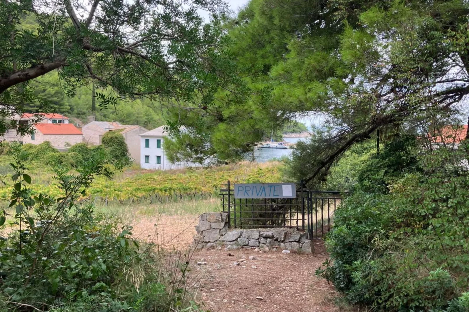 Apartments Stiniva Hvar - One Bedroom Apartment With Terrace (A1)-Outdoor