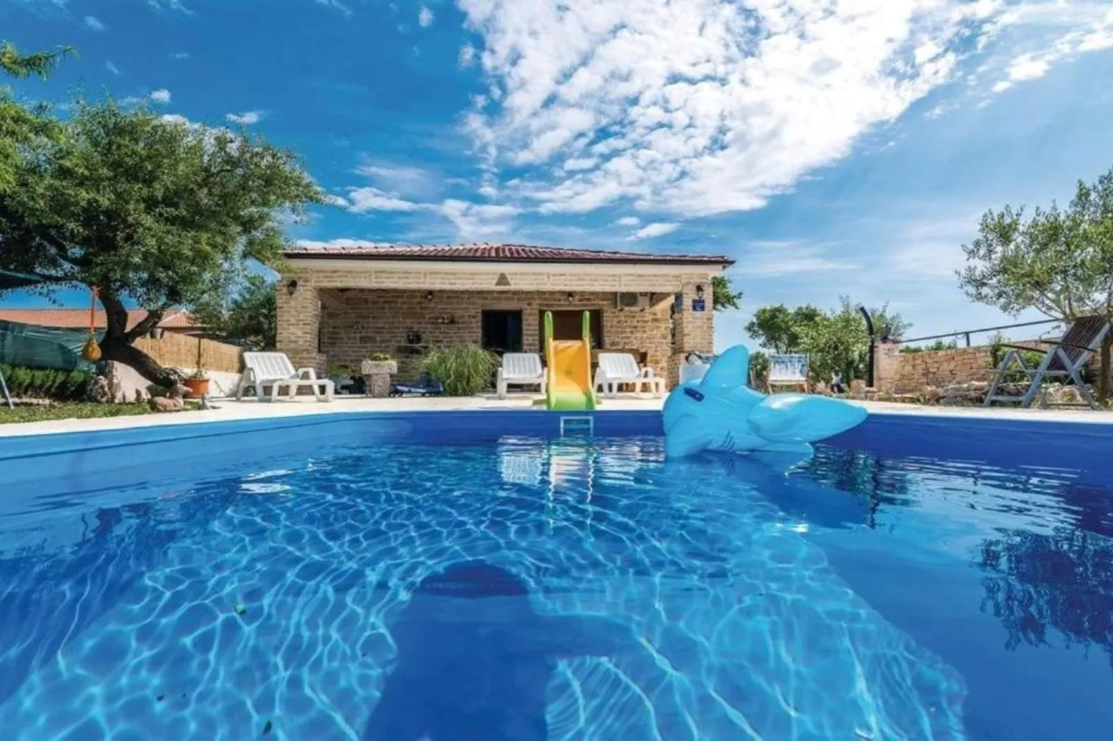 Holiday House Šimun - Three bedroom Holiday house with pool-Piscine