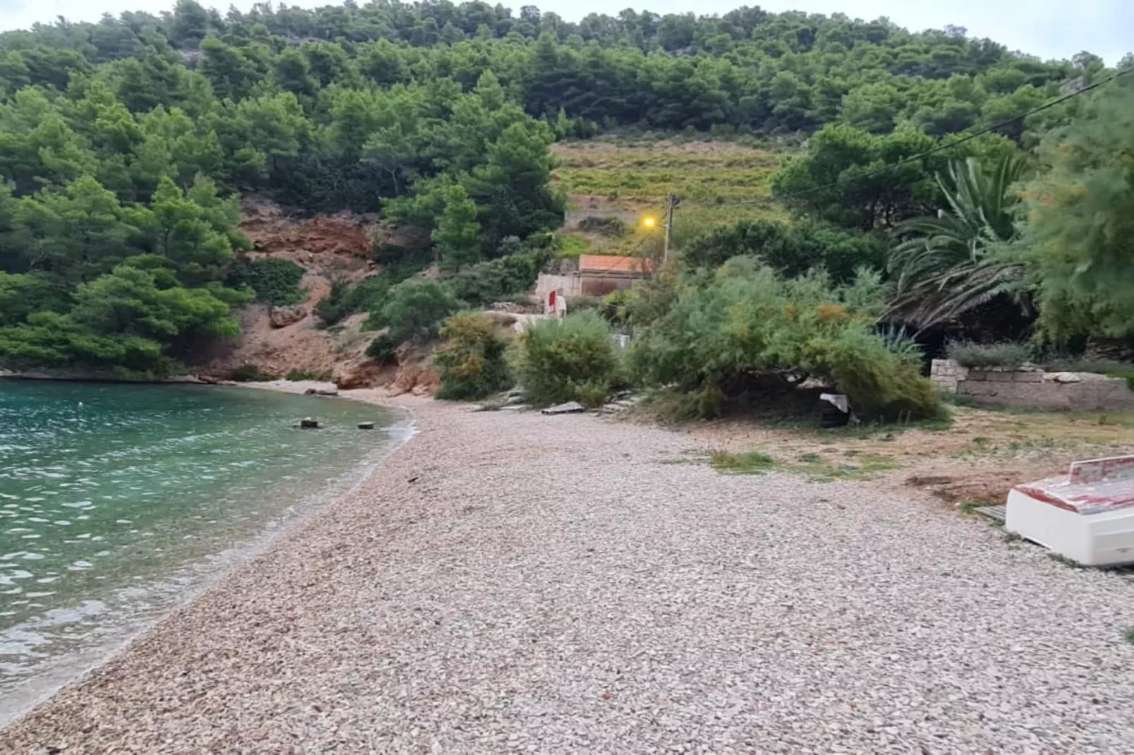 Apartments Stiniva Hvar - One Bedroom Apartment With Terrace (A1)-Outdoor