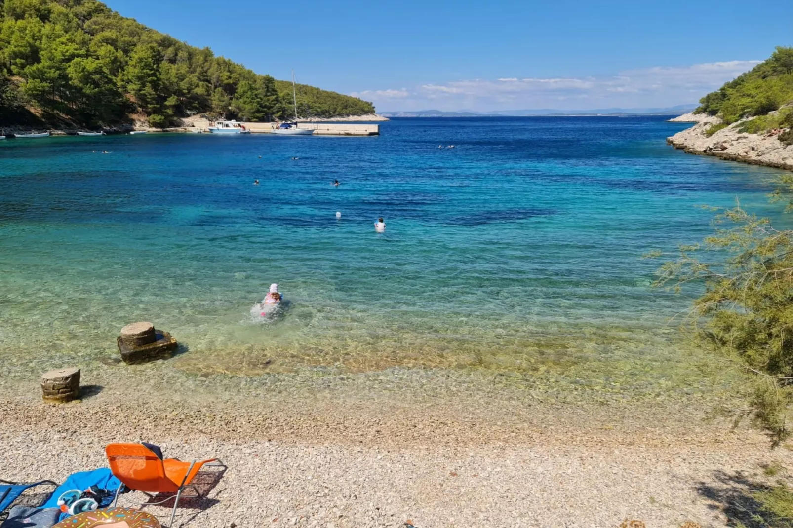 Apartments Stiniva Hvar - One Bedroom Apartment With Terrace (A1)-Outdoor