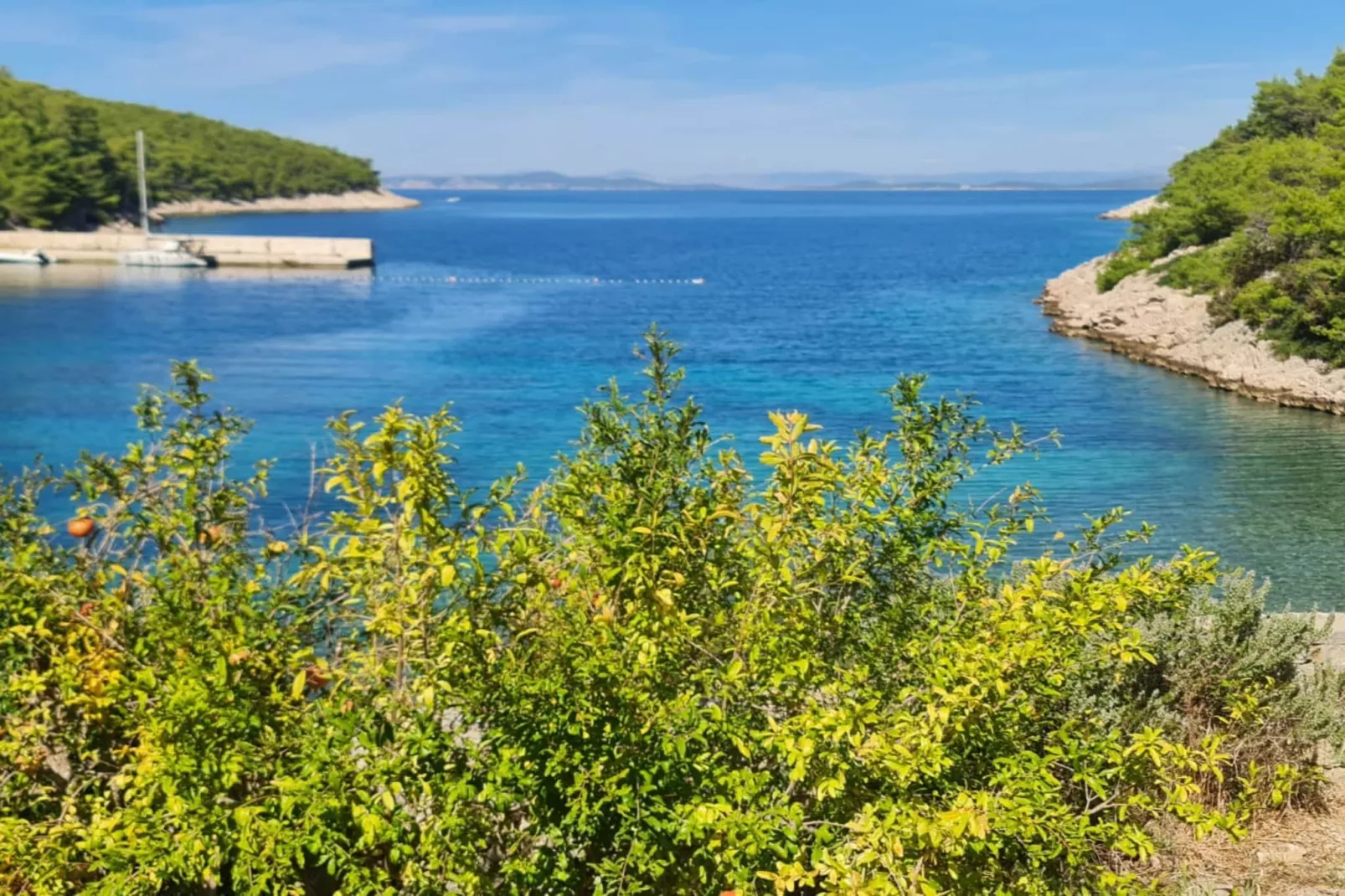 Apartments Stiniva Hvar - One Bedroom Apartment With Terrace (A1)-Outdoor