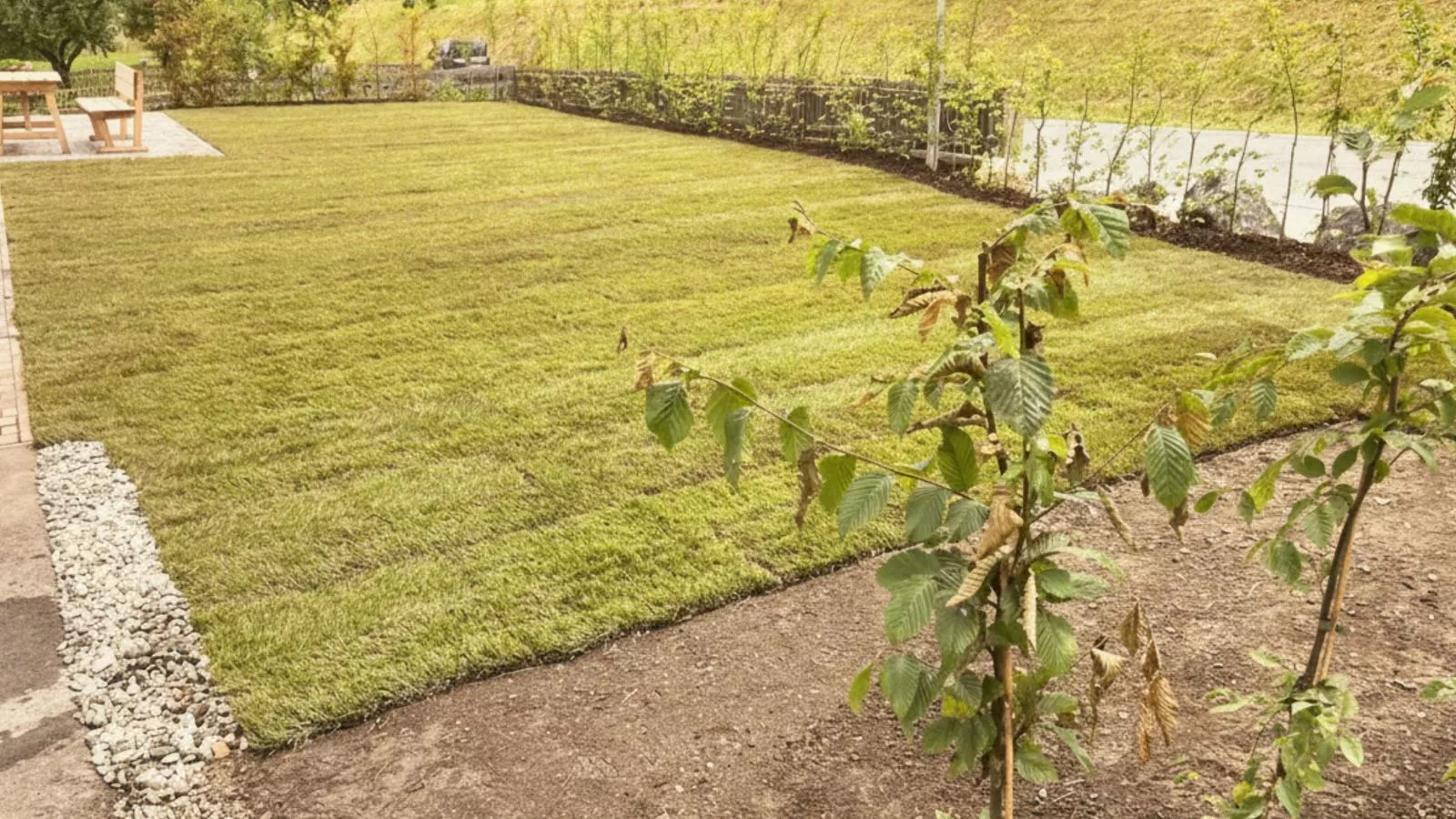 Obermöschach 5A-Gardens in summer