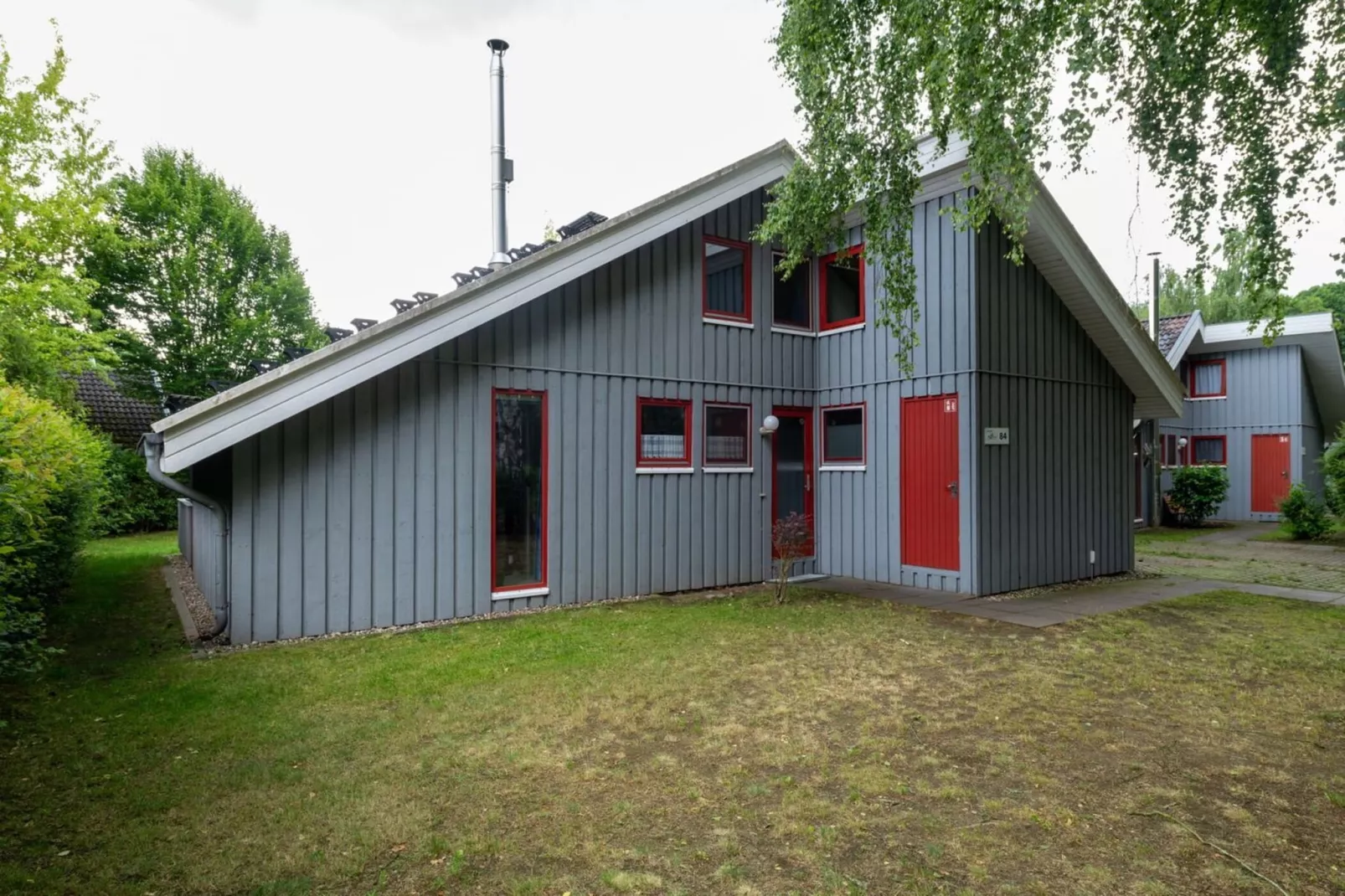 FH Wildgans Comfort mit Sauna & Kaminofen 81 qm 84-Extérieur été