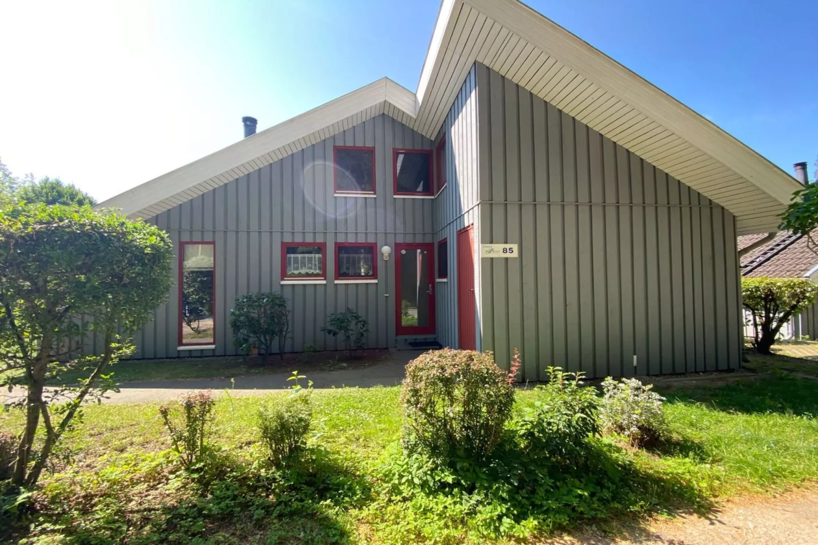 FH Wildgans Comfort mit Sauna & Kaminofen 81 qm 85-Extérieur été