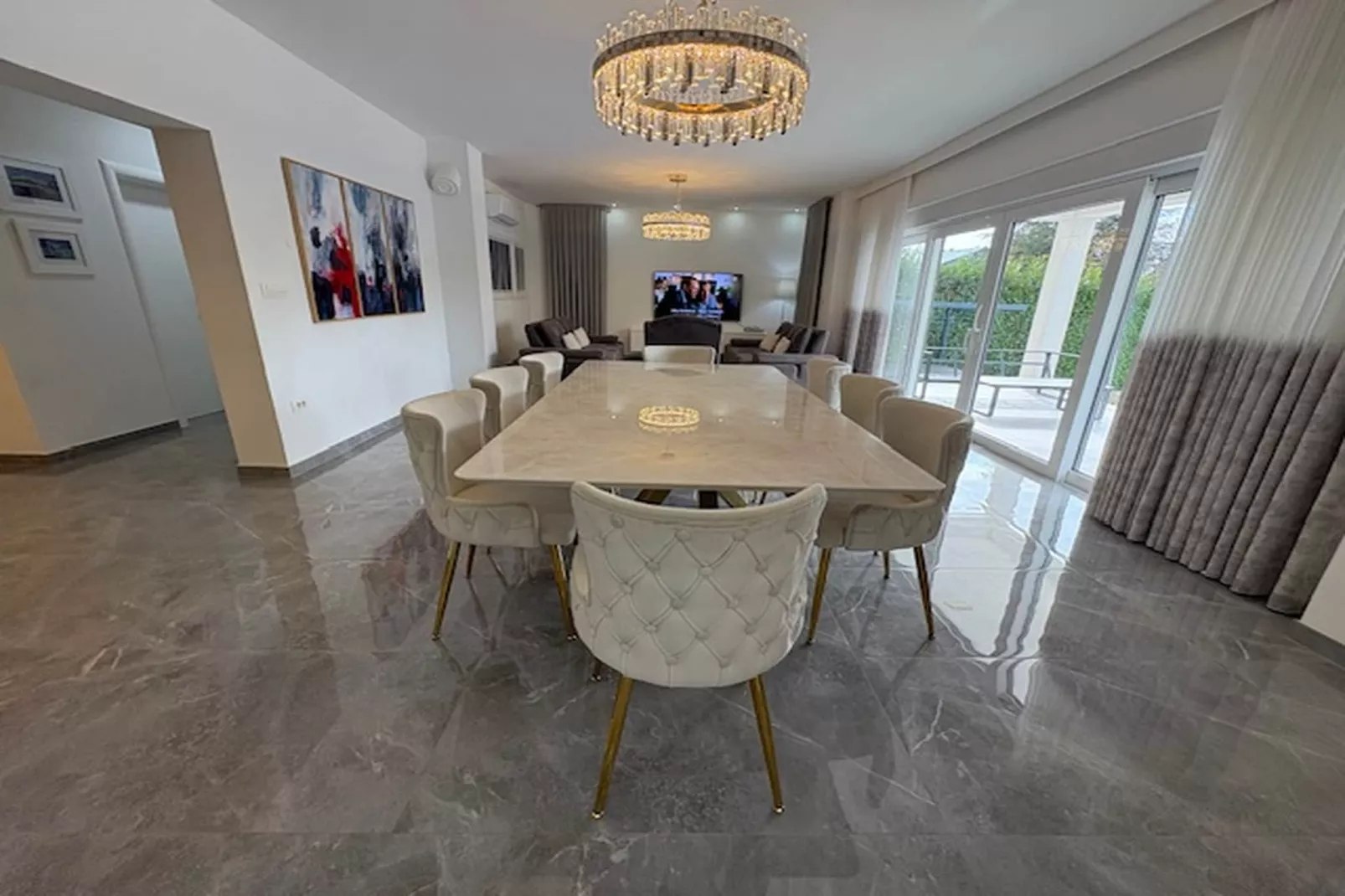 Villa Antonija-Esszimmer