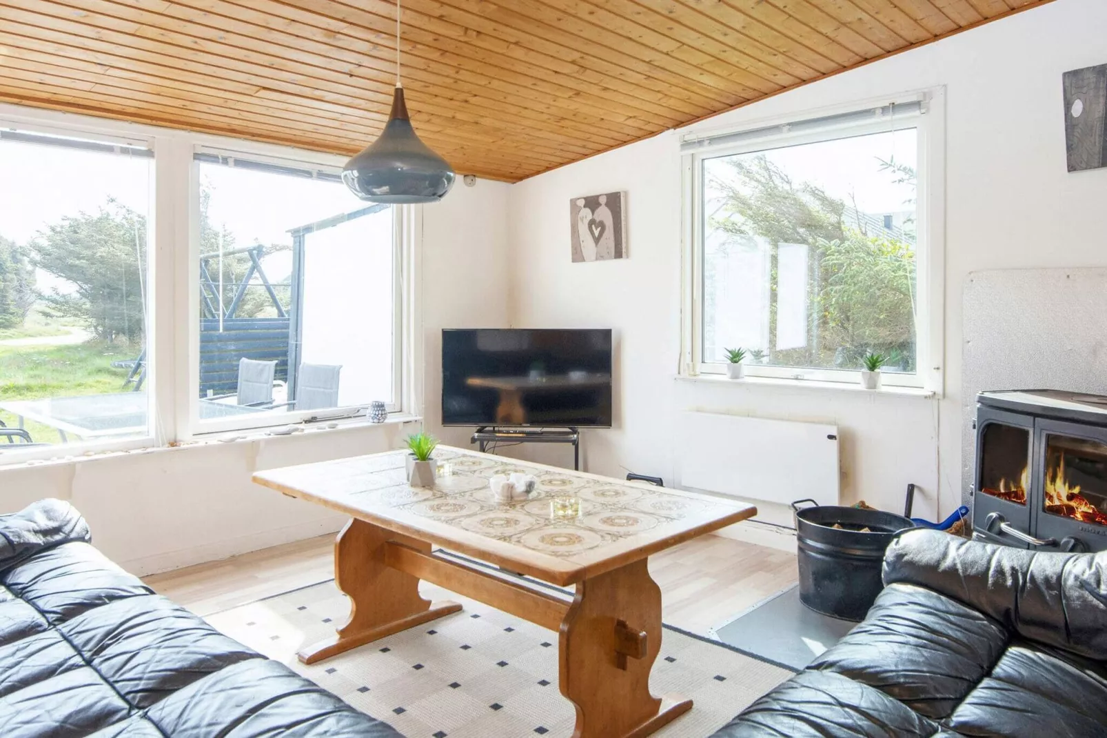 Maison de vacances pour 6 a Harboøre