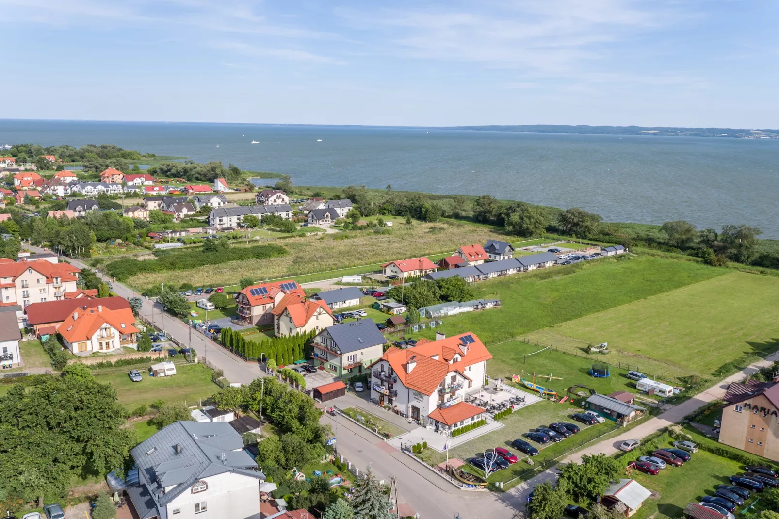 Apartamenty wakacyjne w Krynicy Morskiej z widokiem na zatokę NR 10-Gebiete Sommer 1 km