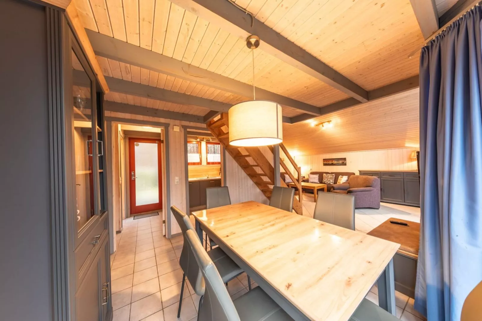 FH Wildgans Comfort mit Sauna & Kaminofen 81 qm 84-Salle à manger