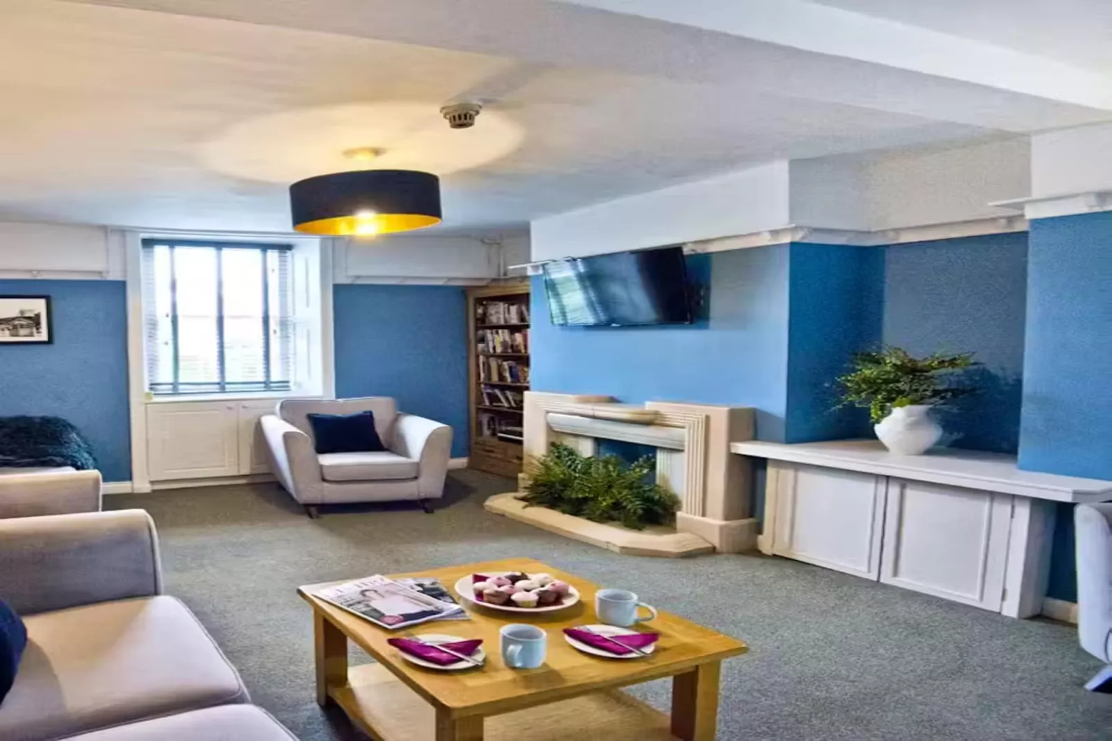 Forest House-Living room