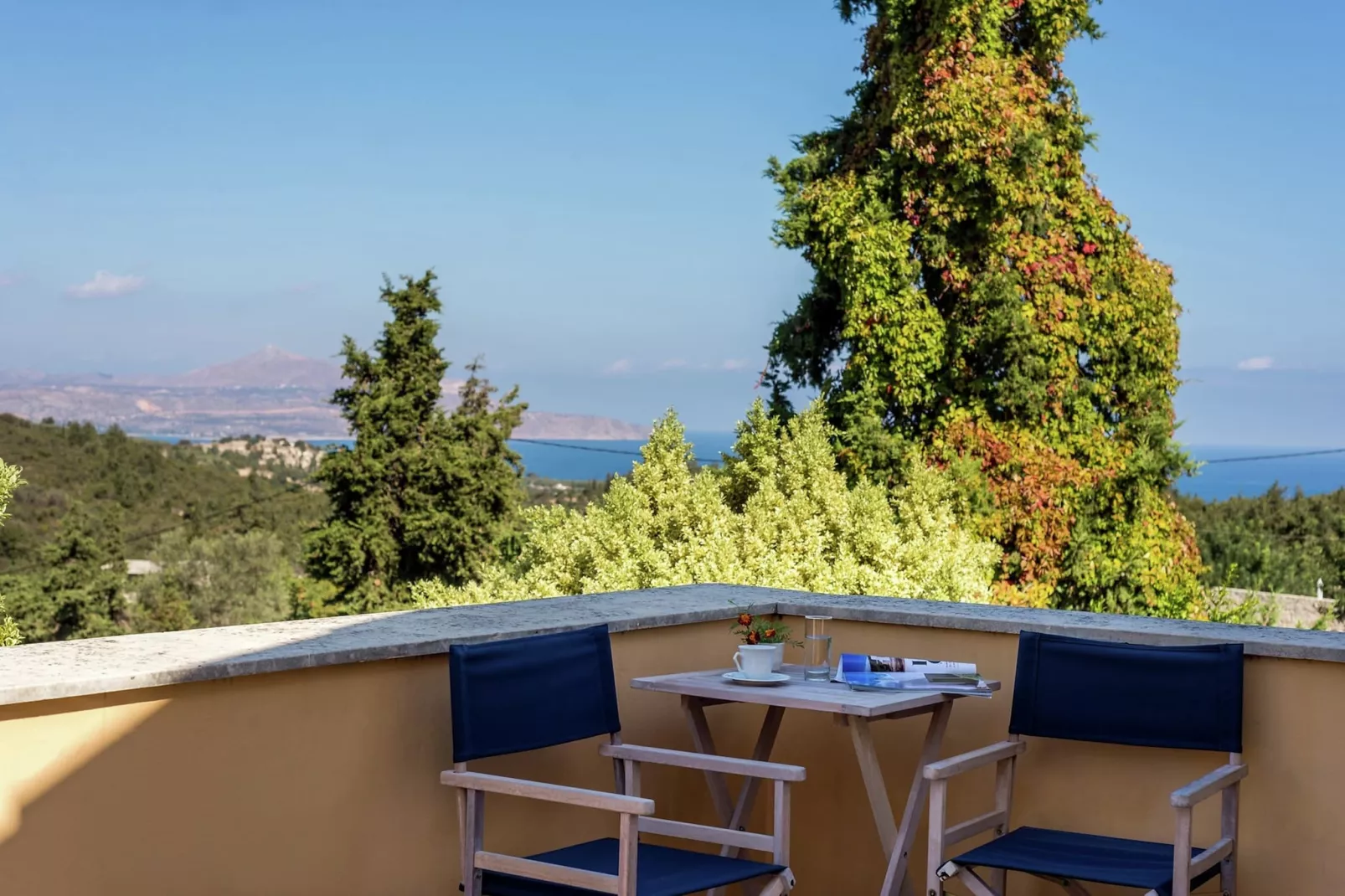 Heliopetra Studio-Terrasse / balcon