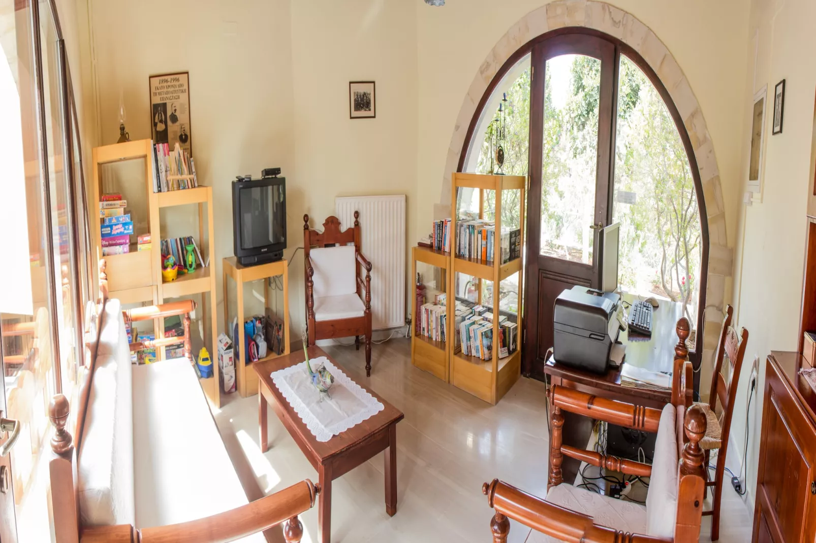 Heliopetra House-Freizeitraum