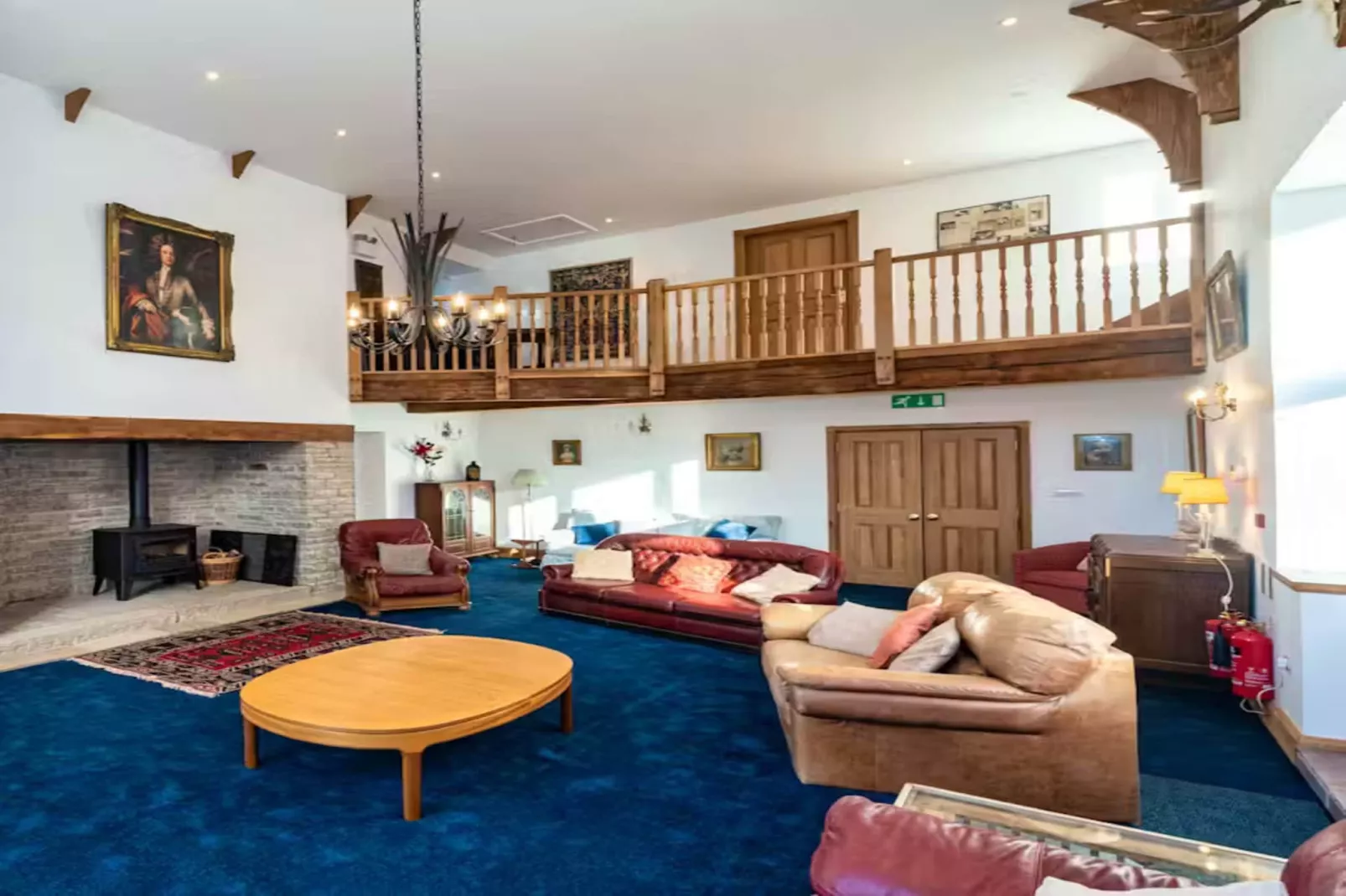 Manor on the Monnow-Living room