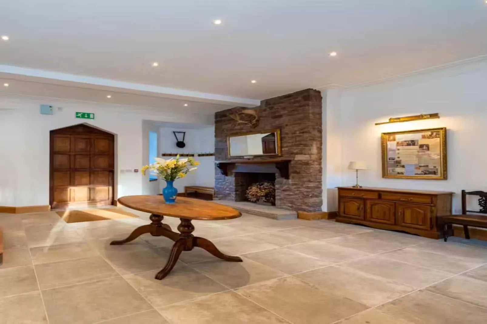 Manor on the Monnow-Living room