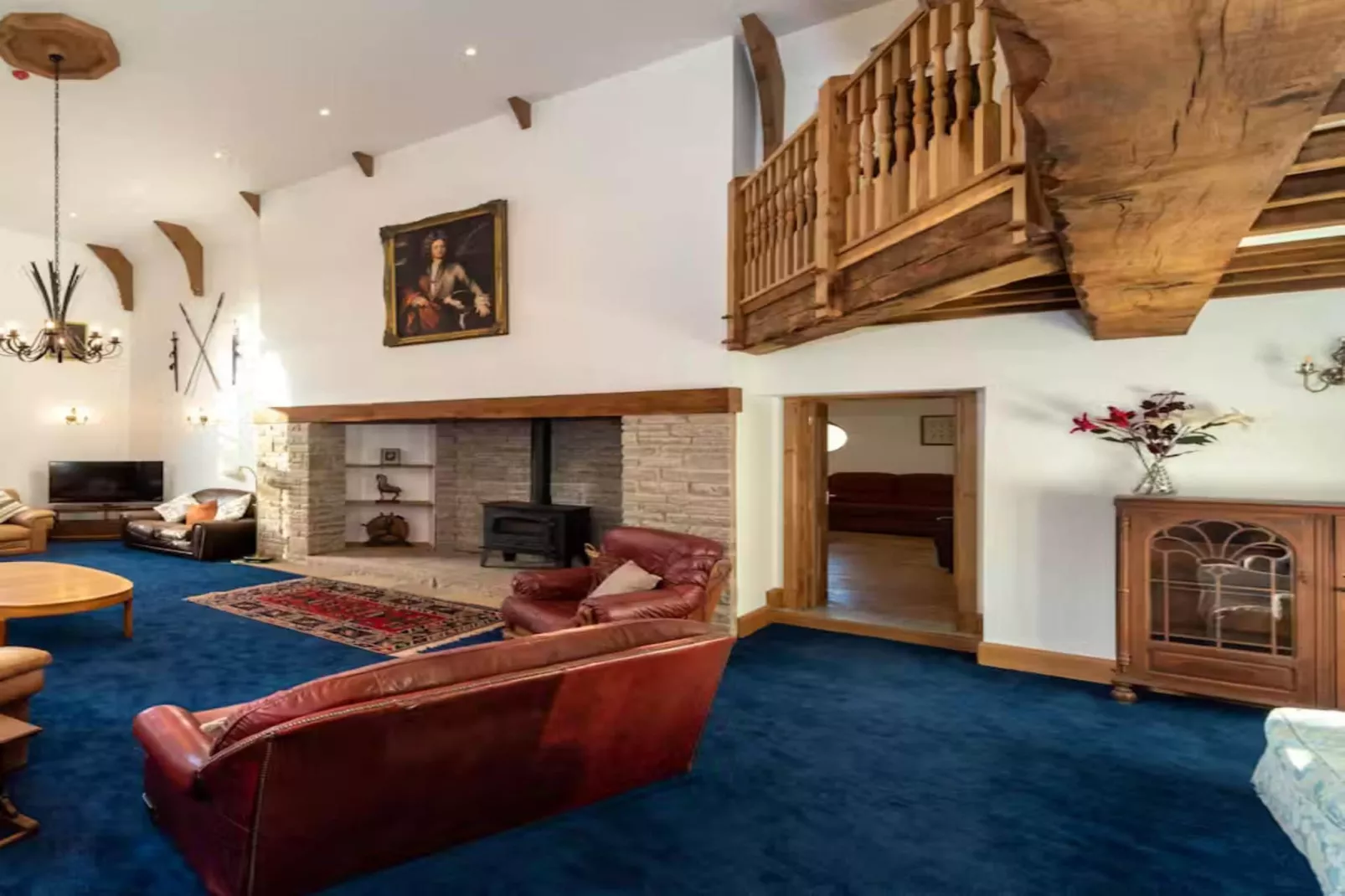 Manor on the Monnow-Living room