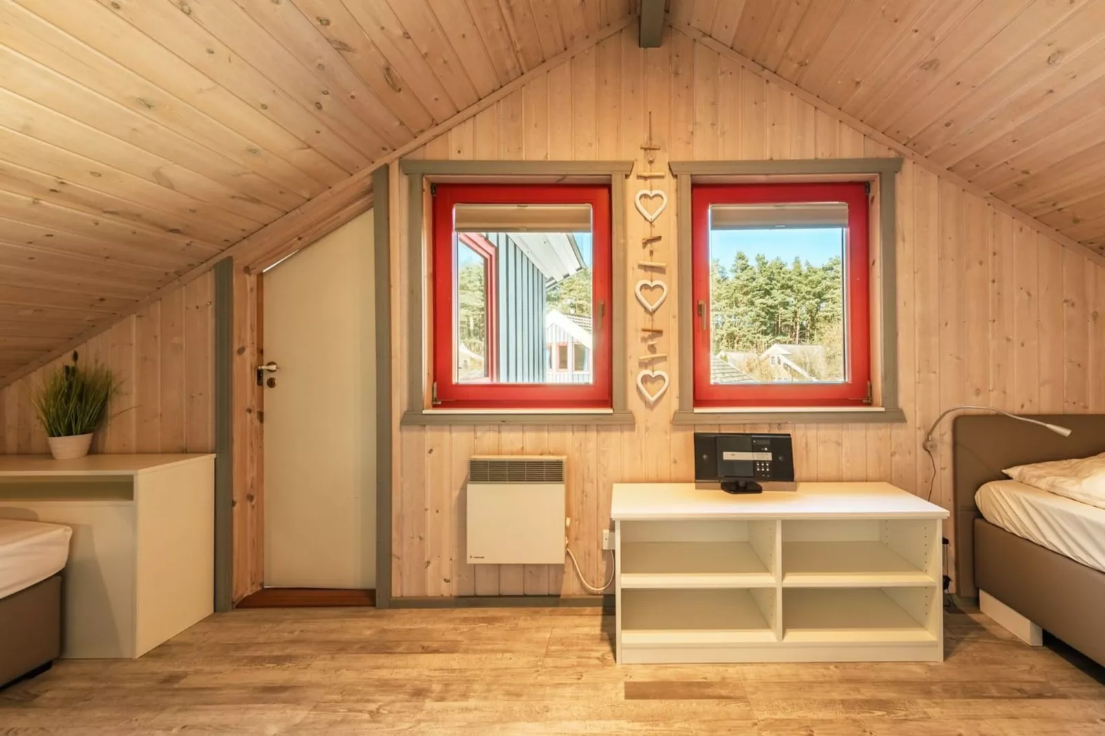 FH Wildgans Comfort mit Sauna & Kaminofen 81 qm 156-Schlafzimmer