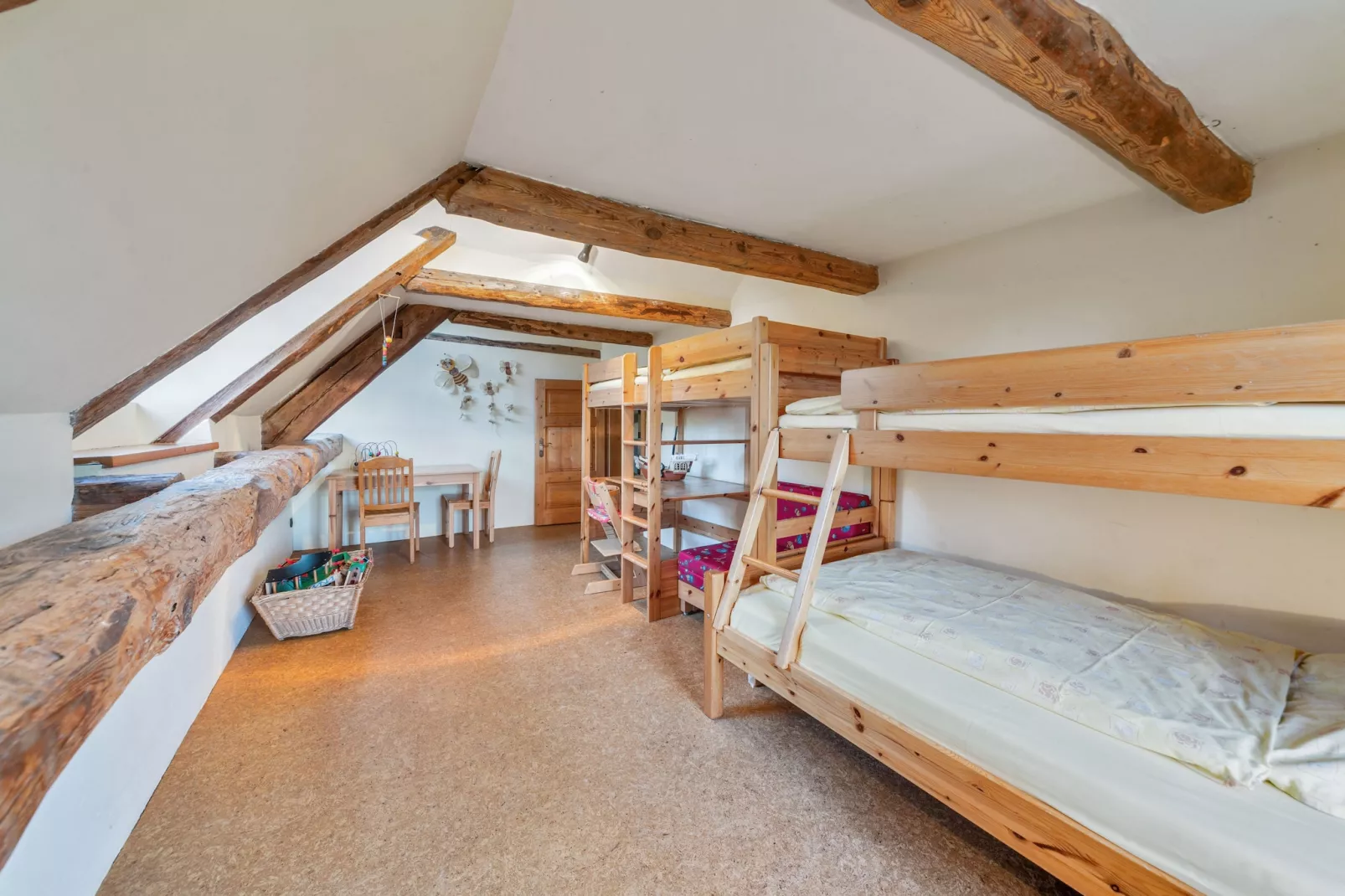 Ferienwohnung auf dem Biobauernhof-Schlafzimmer