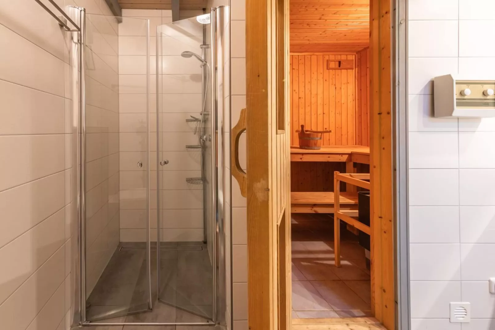 FH Wildgans Comfort mit Sauna & Kaminofen 81 qm 84-Salle de bain