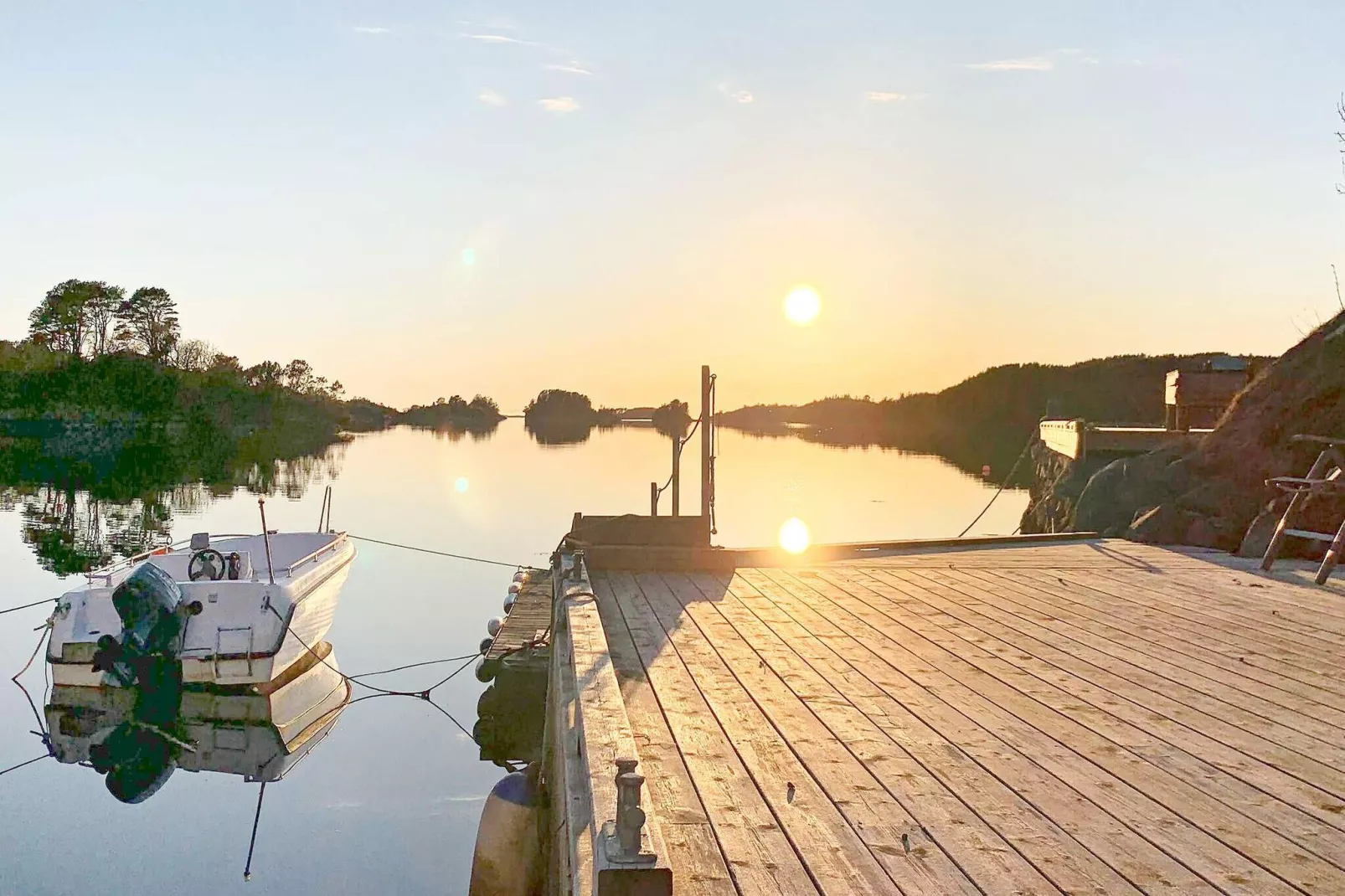 4 person holiday home in Austrheim-Water view