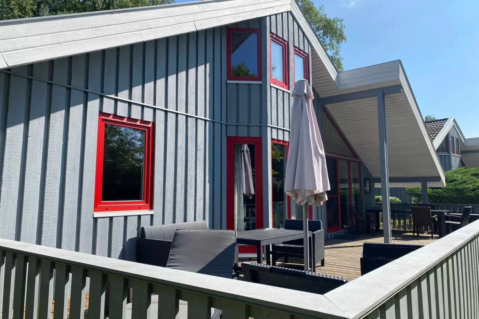 FH Wildgans Comfort mit Sauna & Kaminofen 81 qm 85-Terrasse / balcon