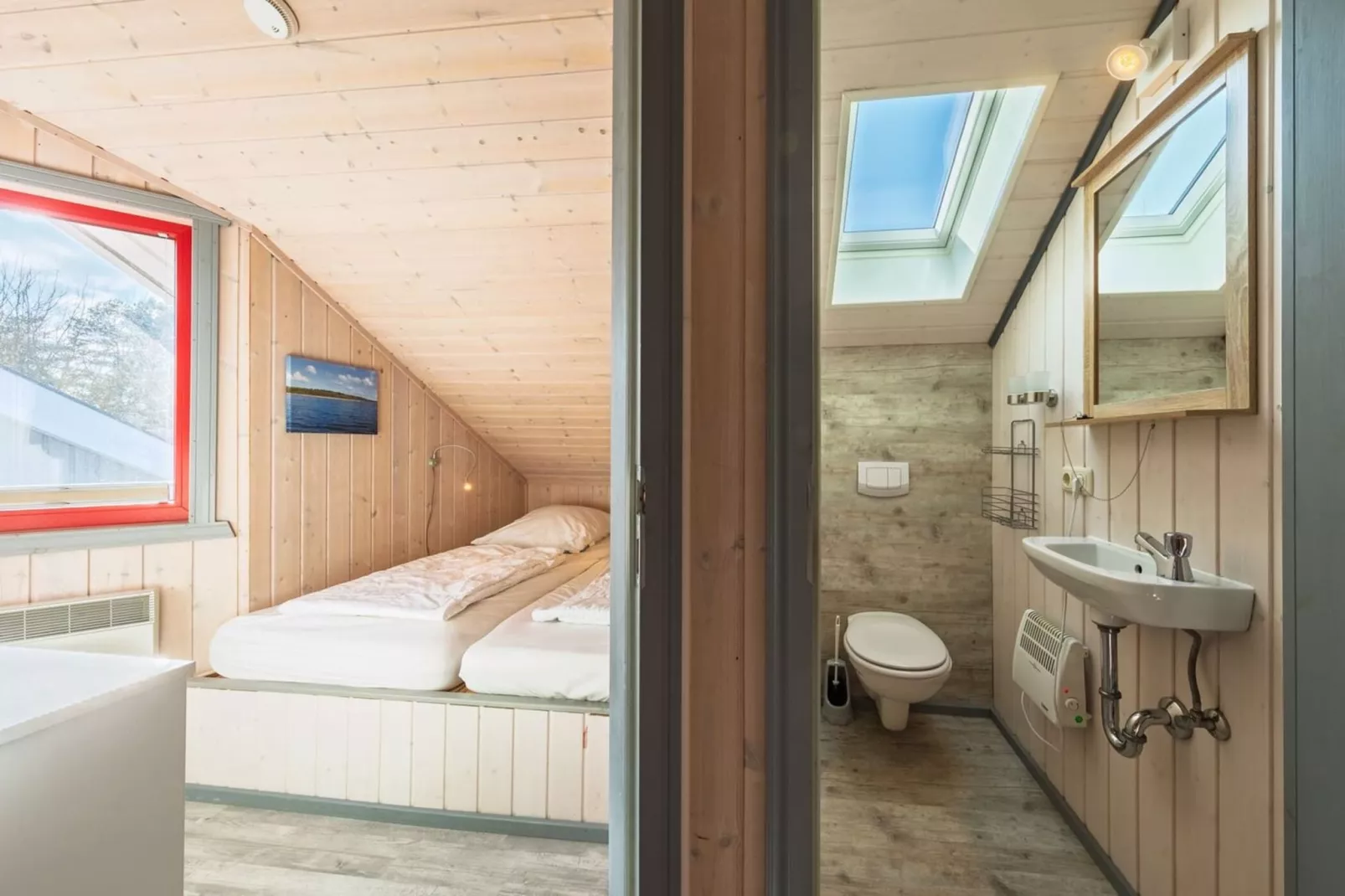 FH Wildgans Comfort mit Sauna & Kaminofen 81 qm 156-Badezimmer