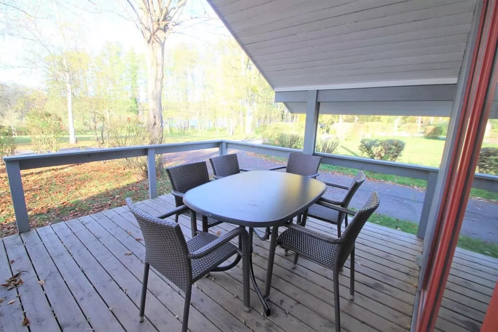 FH Wildgans Comfort mit Sauna & Kaminofen 81 qm 26-Terrasse / balcon