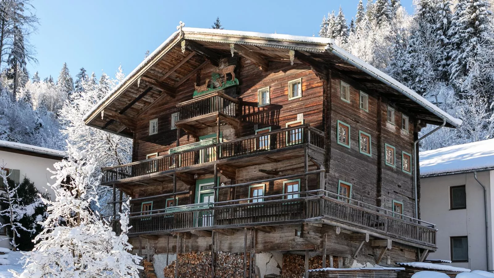 Alte Grafenmühle-Exterior in winter