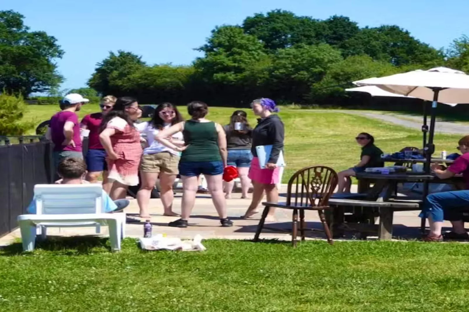 High Cloud Farm & Barn-Gardens in summer