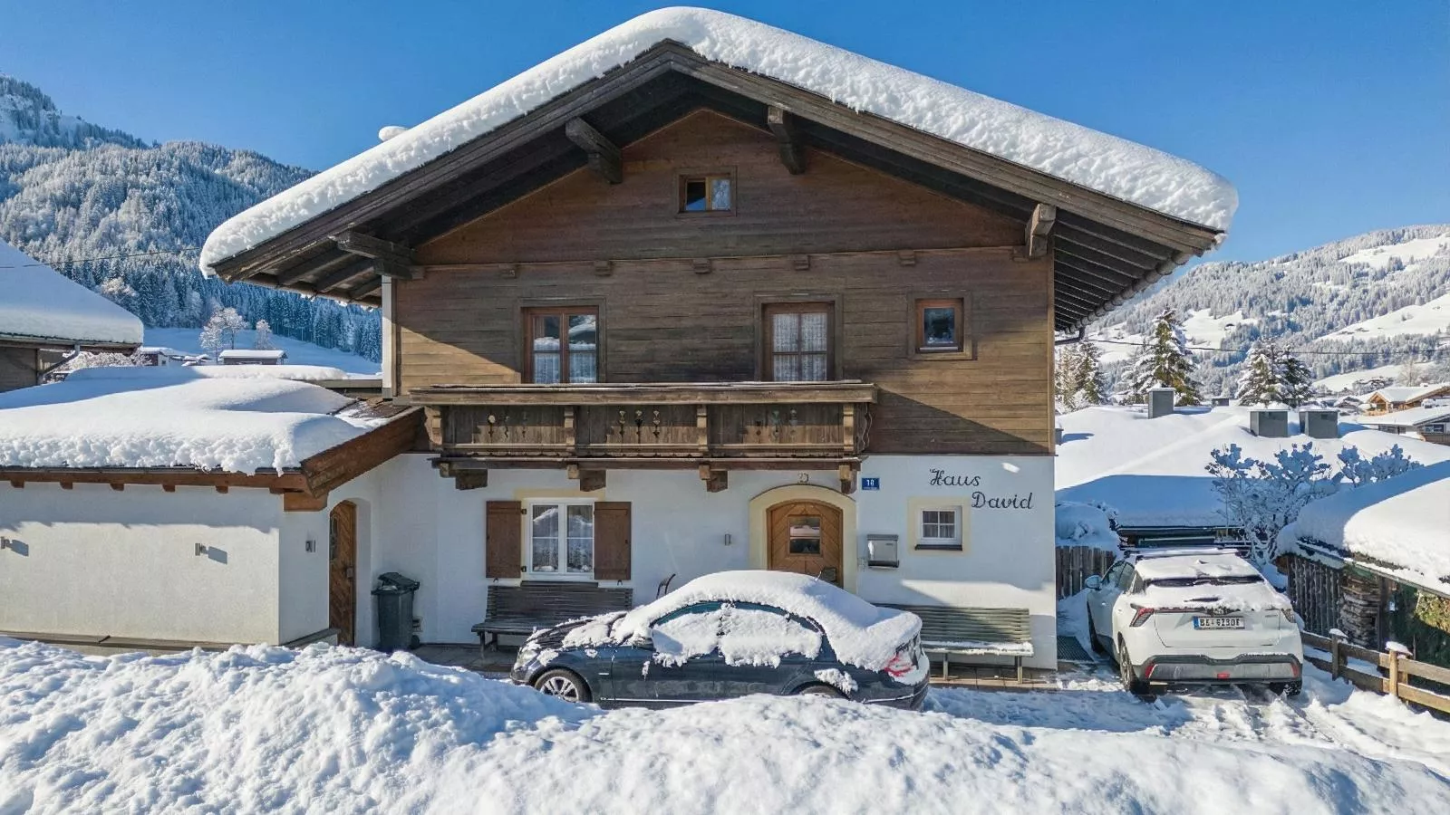 Haus David-Außenbereich Winter