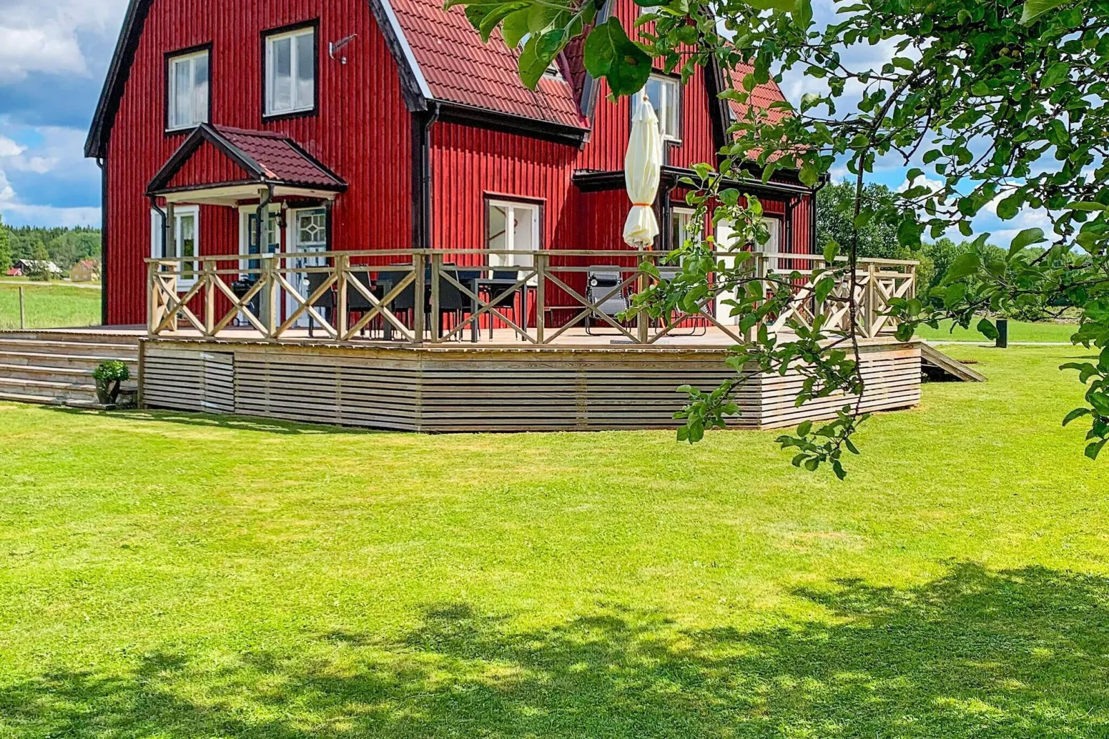 8 Personen Ferienhaus in VETLANDA-By Traum-Außenbereich