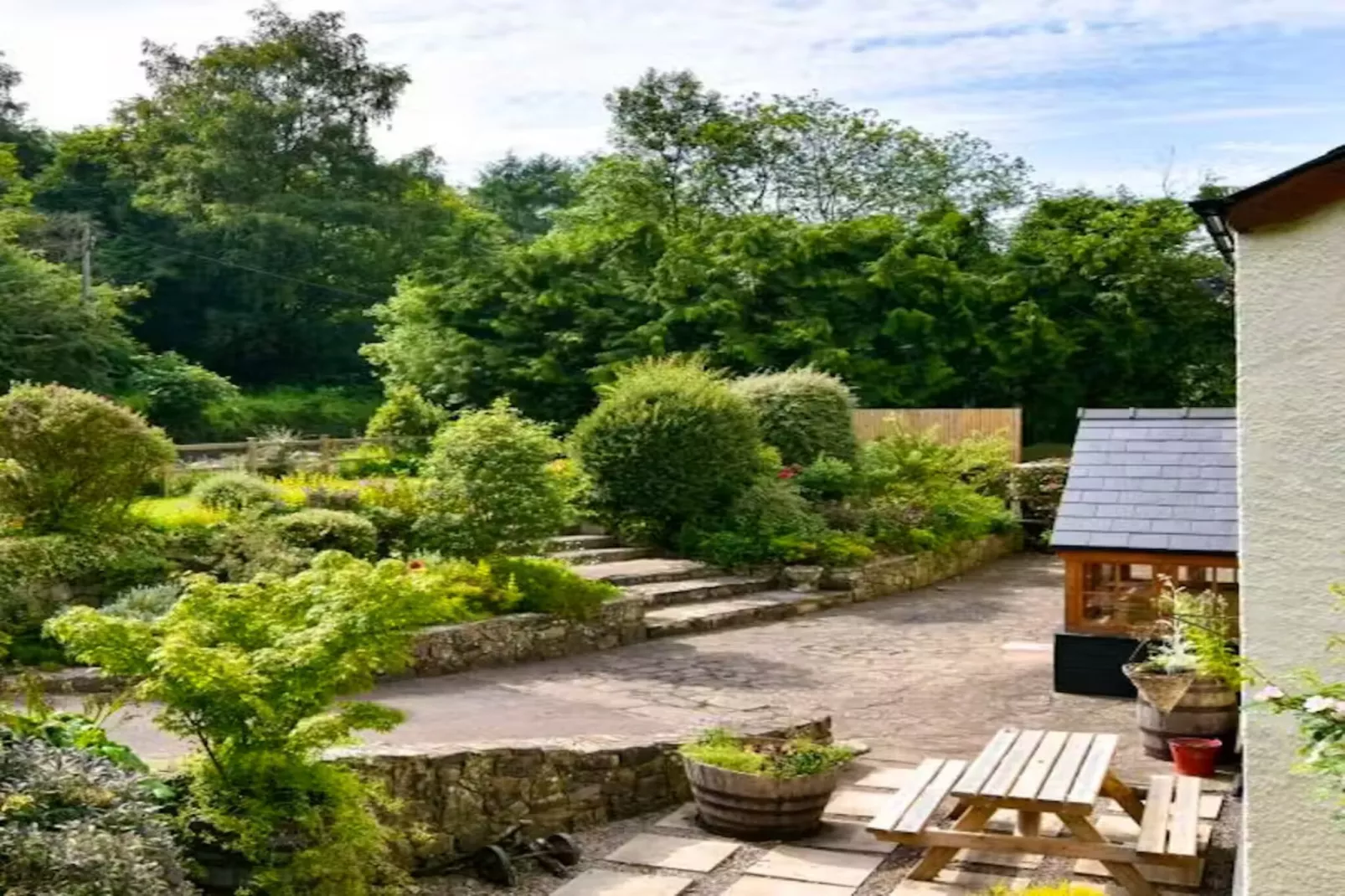 The Anchor-Gardens in summer