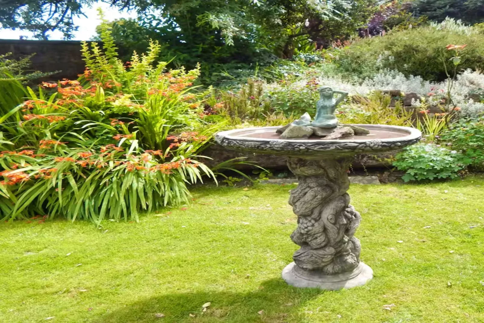 Forest House-Gardens in summer