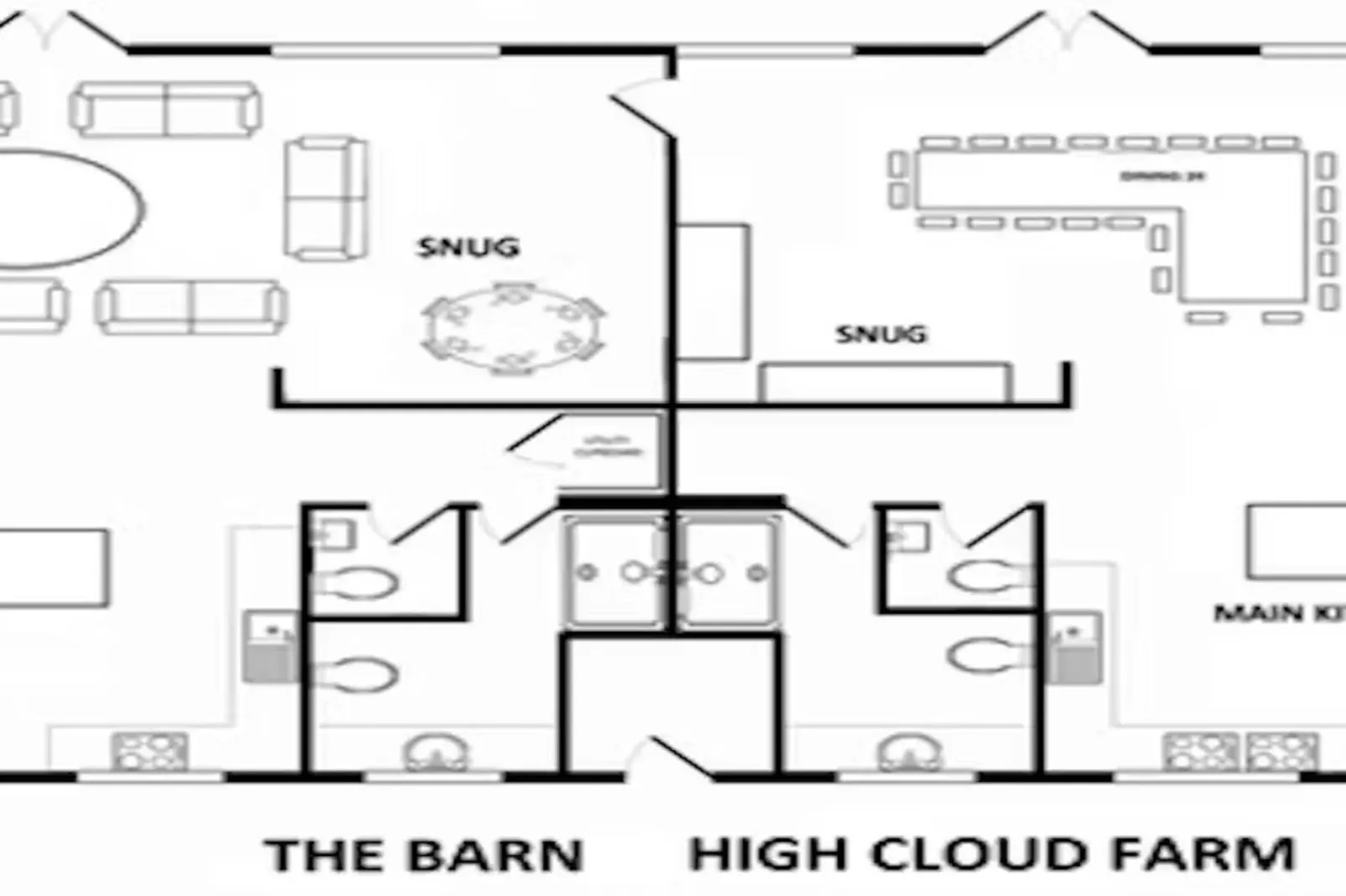 High Cloud Farm & Barn-Floor plan