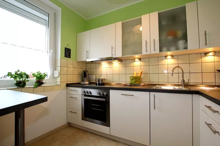 Reihenbungalow mit Terrasse in Dornumersiel-Küche