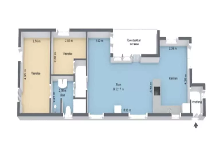 4 star holiday home in Faxe Ladeplads-Floor plan