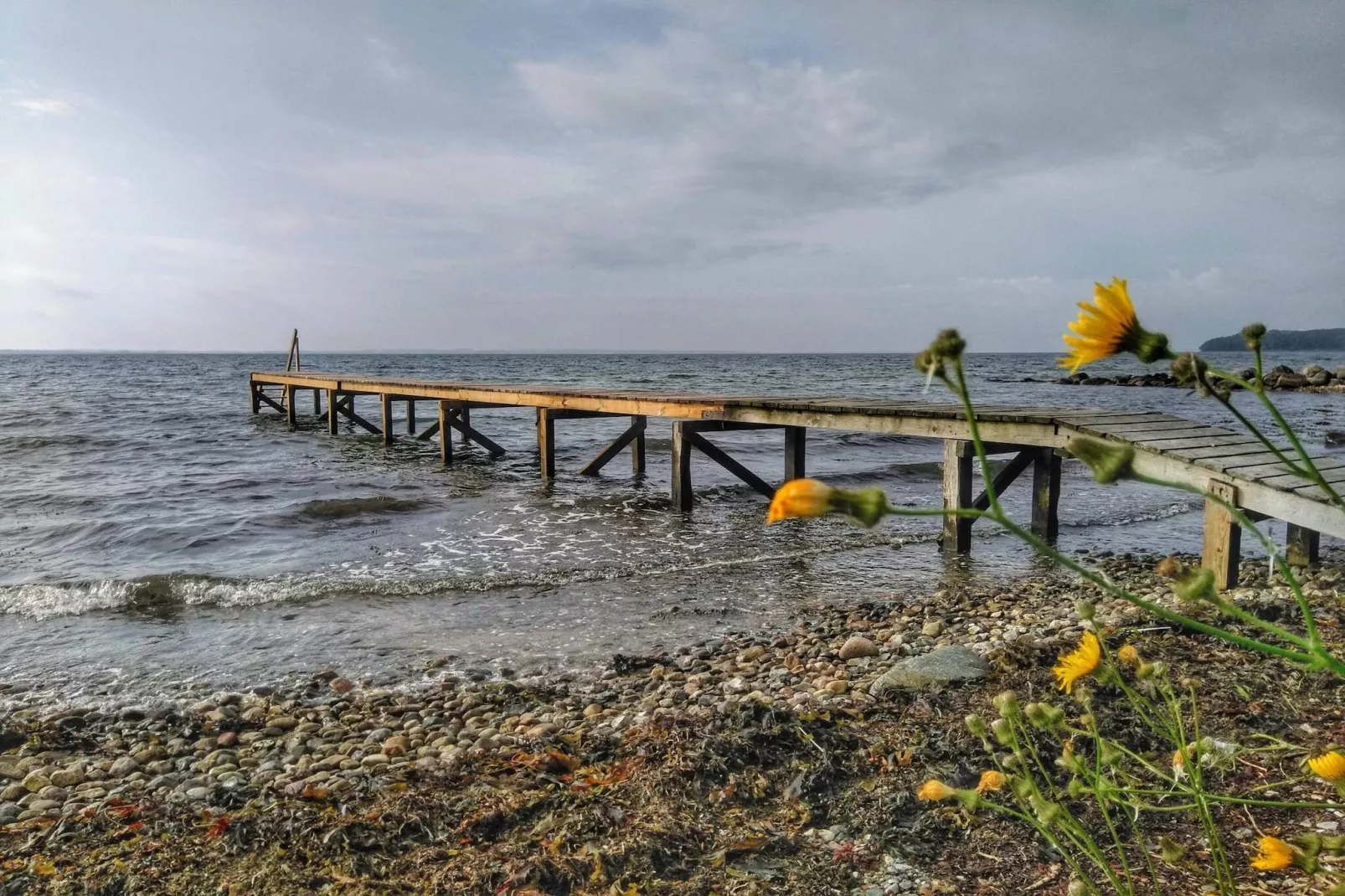 Maison de vacances pour 6 a Rønde-By Traum-Vue sur l'eau