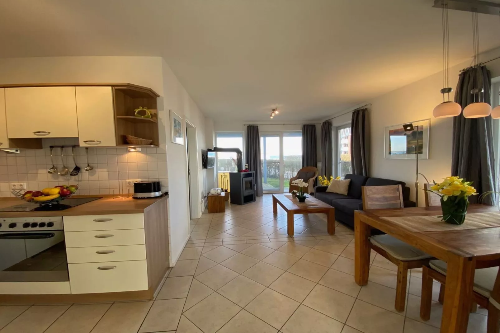 Kapitänshaus Gartendeck 64 qm Nr 442-Cuisine