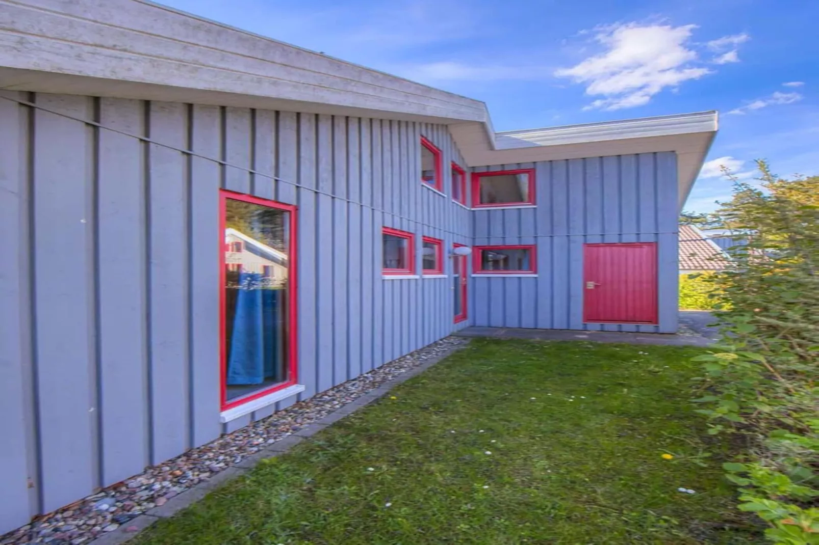 FH Wildgans Comfort mit Sauna & Kaminofen 81 qm 179-Außenbereich Sommer