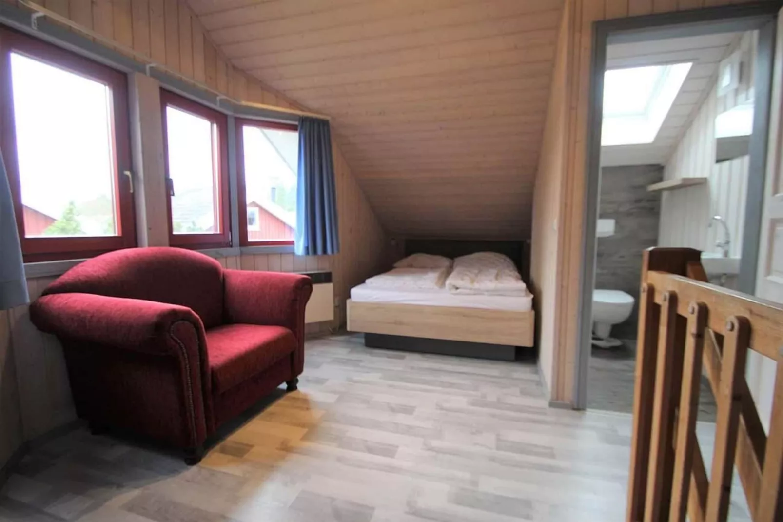 FH Wildgans Comfort mit Sauna & Kaminofen 81 qm 179-Schlafzimmer