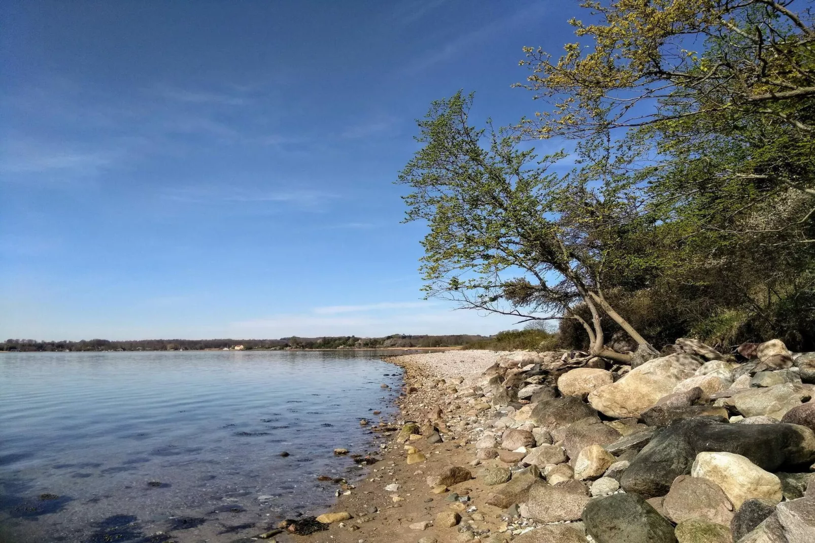 Maison de vacances pour 6 a Rønde-By Traum-Vue sur l'eau