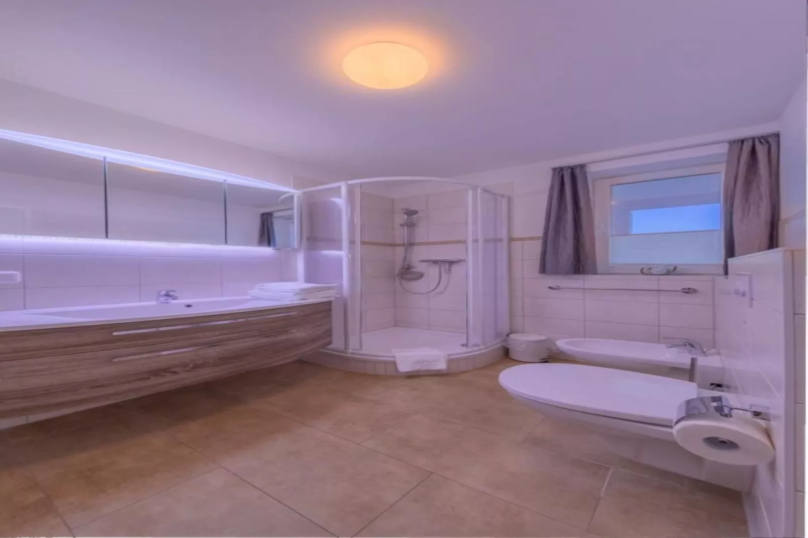 Kapitänshaus Gartendeck 64 qm Nr 531-Salle de bain