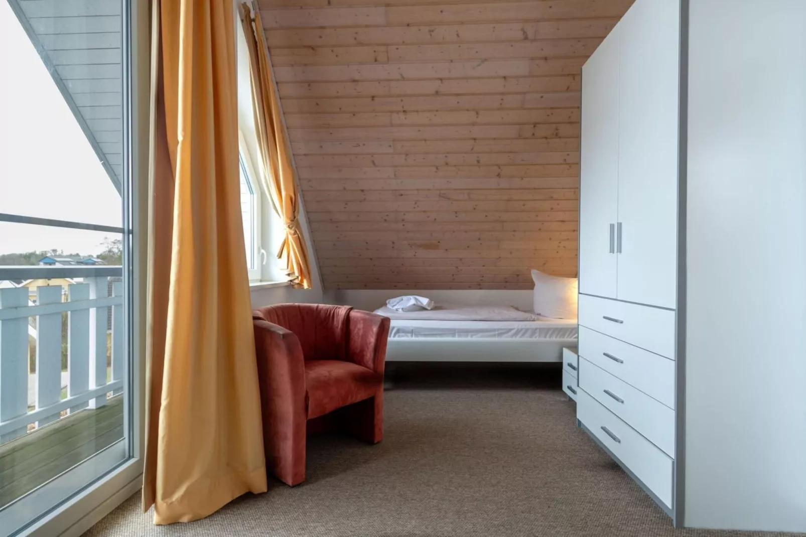 Kapitänsdeck 4 Pers 444-Bedroom