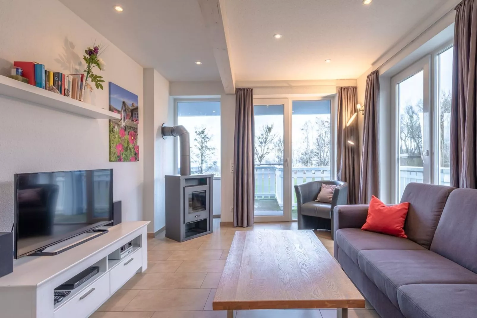 Kapitänsdeck 6 Pers 534-Living room