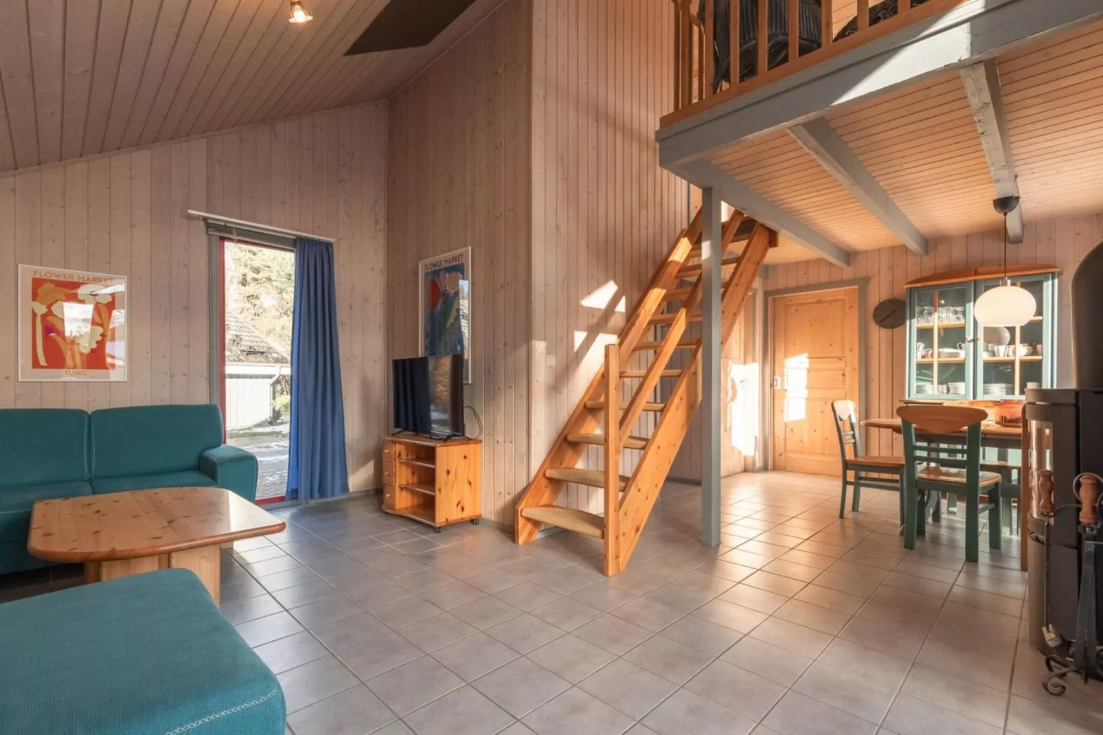 FH Wildgans Comfort mit Sauna & Kaminofen 81 qm 157-Wohnzimmer