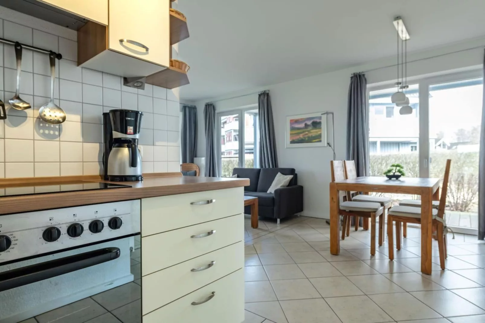 Kapitänshaus Gartendeck 64 qm Nr 442-Cuisine