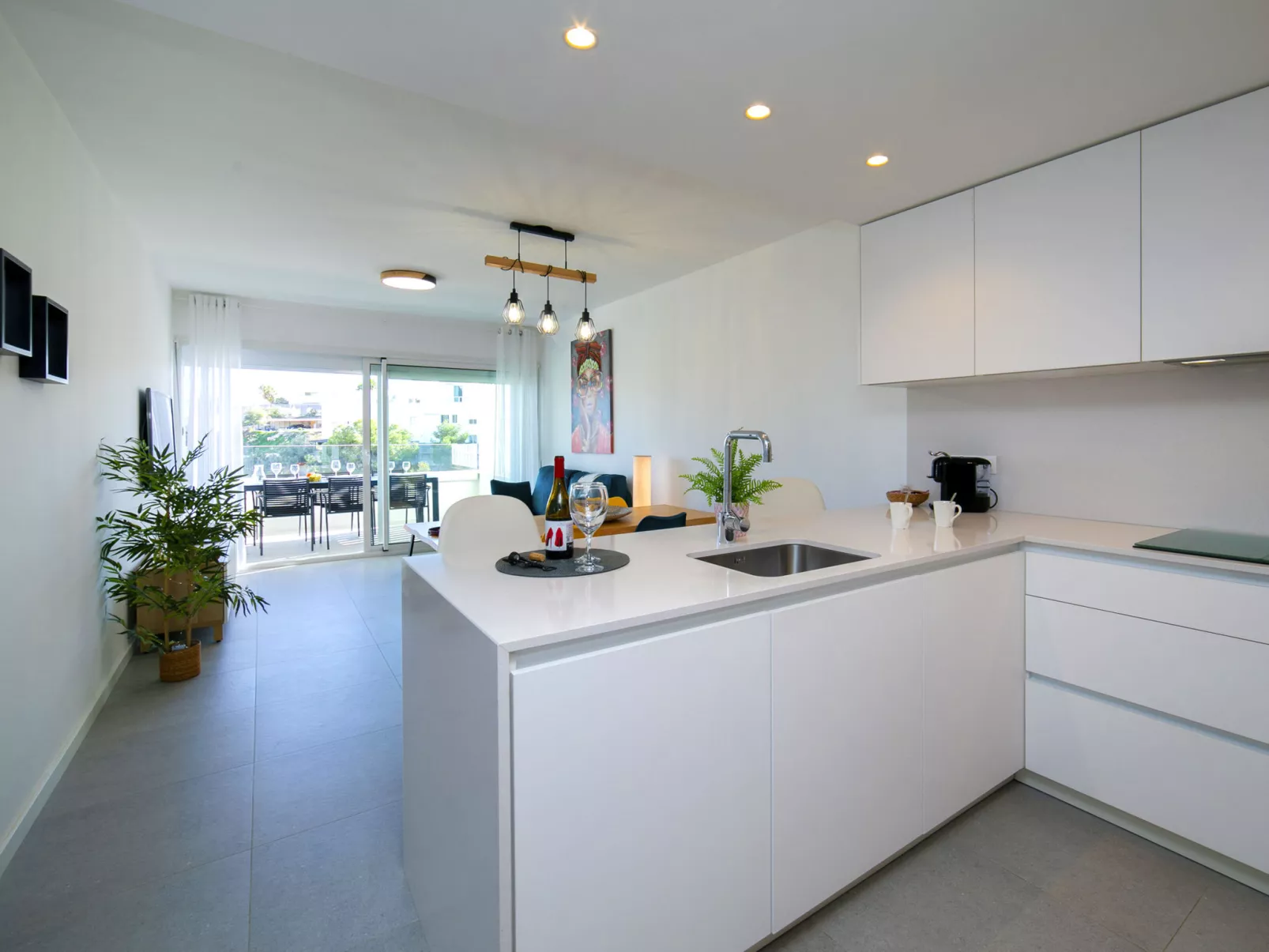 Bolnou Blue Sea-Dedans